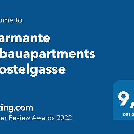 Charmante Altbauapartments Apostelgasse Wina Bagian luar foto